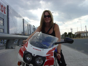 Antonia on the CBR