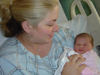 With mommy
