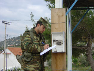 On duty