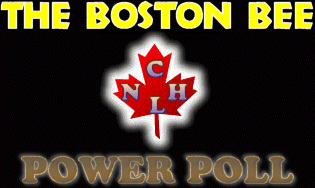 The Boston Bee's CNHL Power Poll