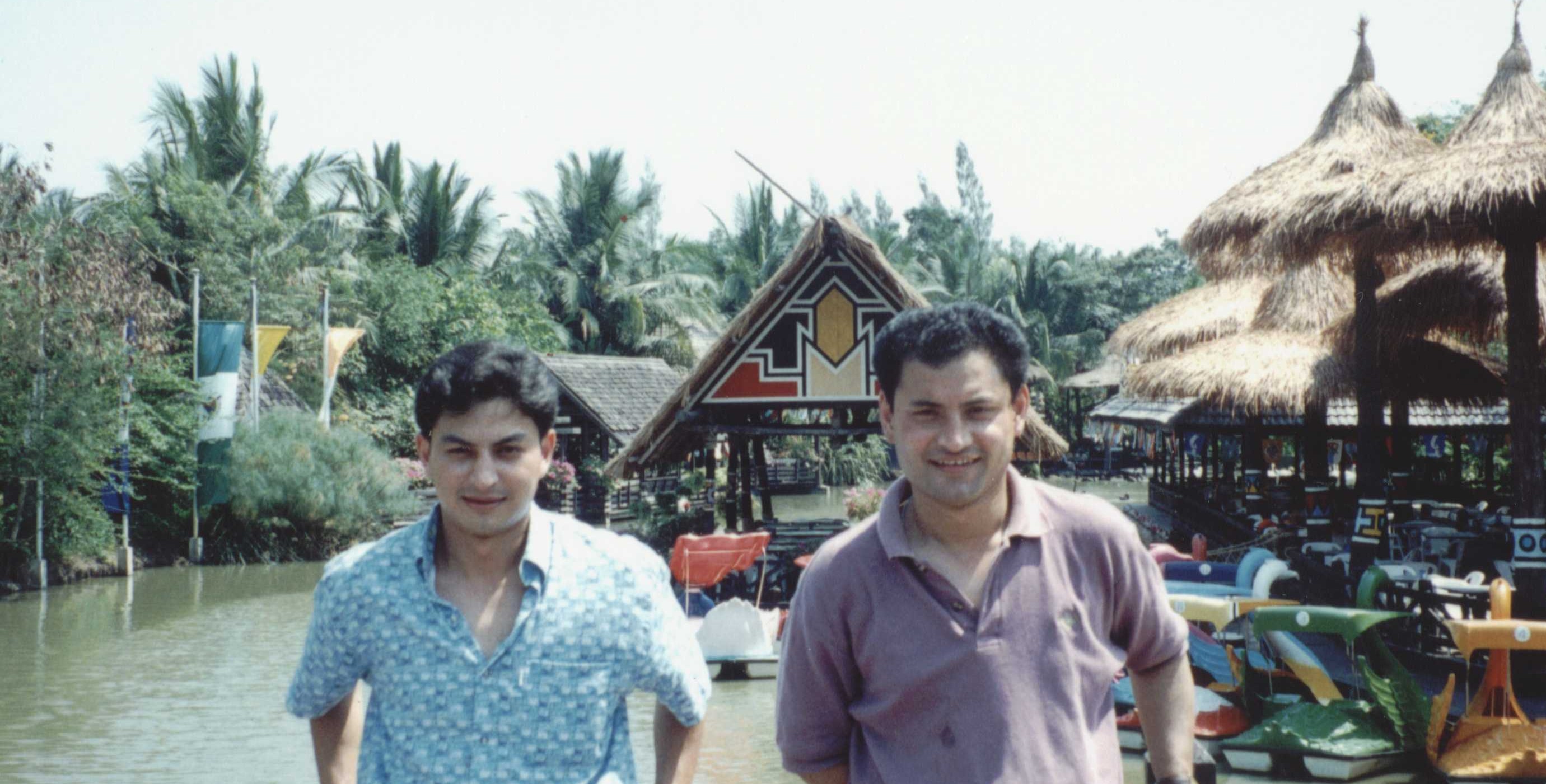 with my brother Narottam dai at Bangkok, Thailand