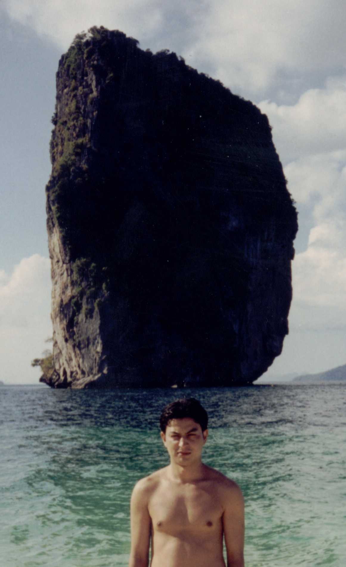 myself at Krabi island, Thailand