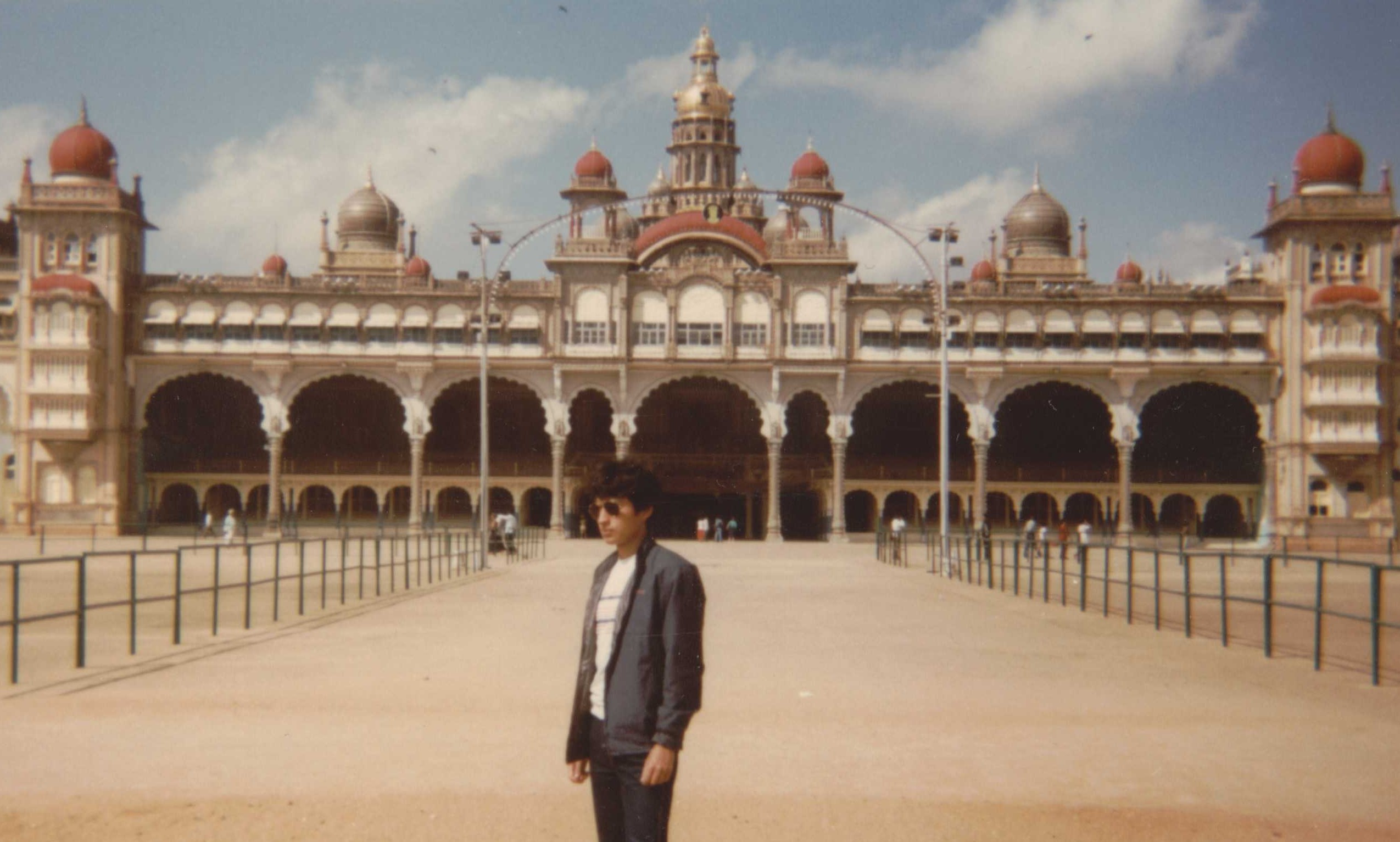 myself at Maharaja Palace, Mysore, India