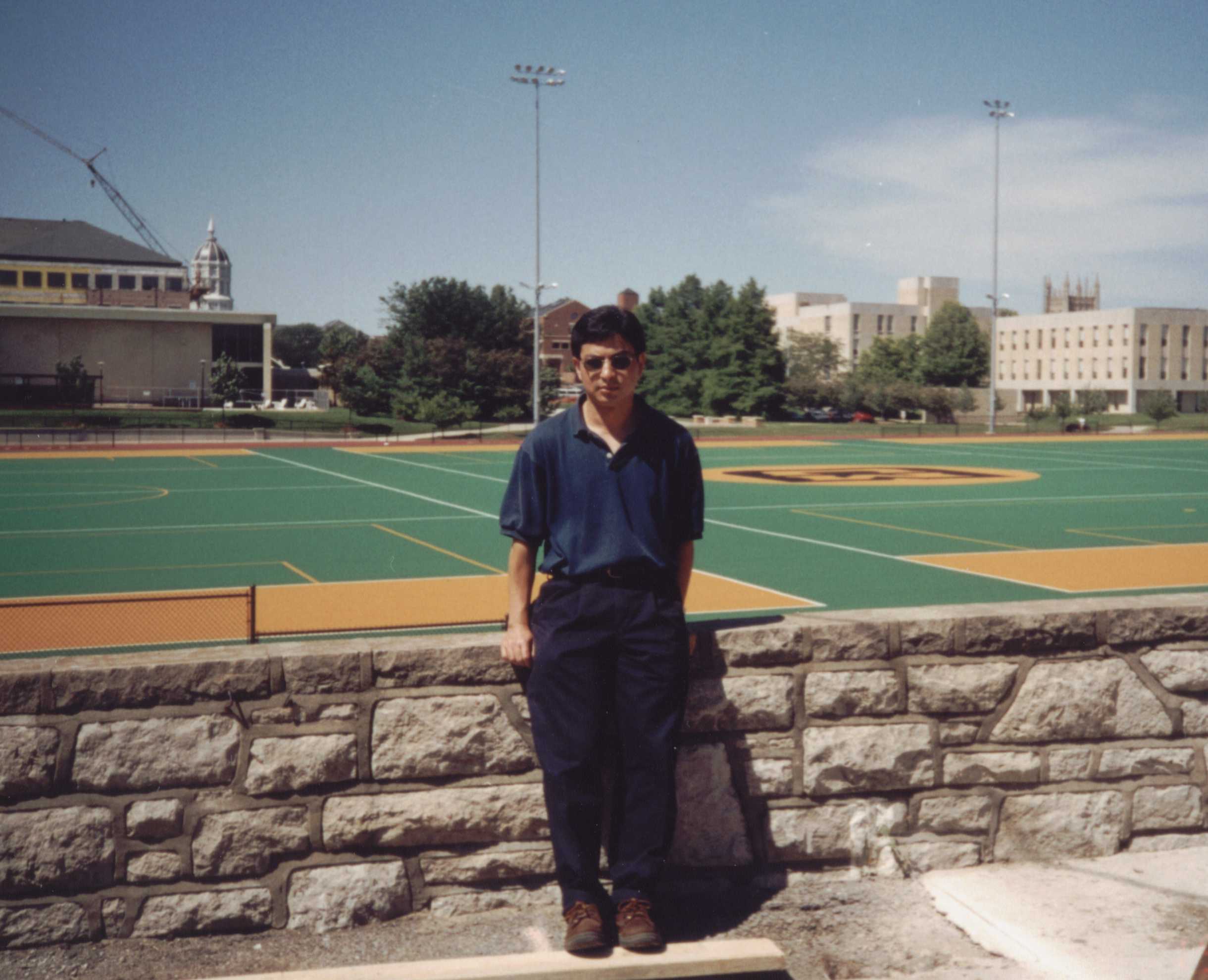 at
sports field University of Missouri