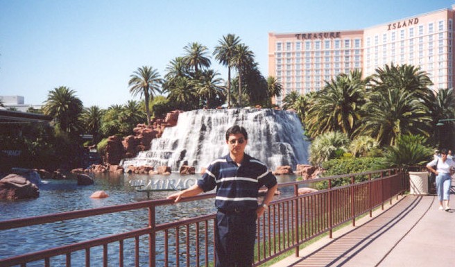 infront of Mirage hotel, LasVegas, USA