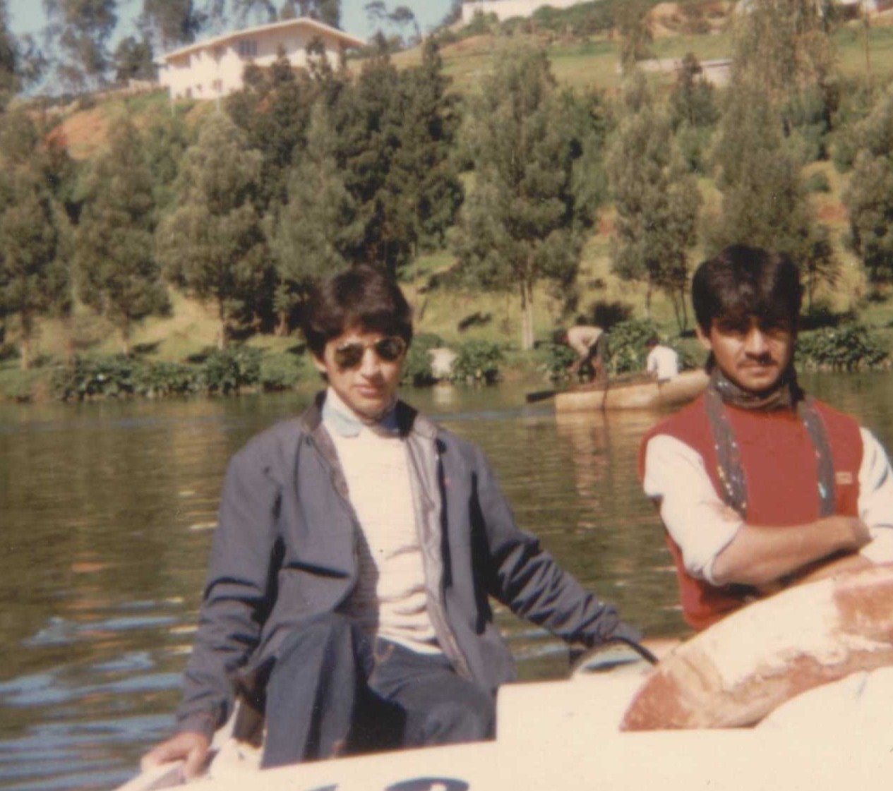 with friend
at Uti Lake, Uti, India