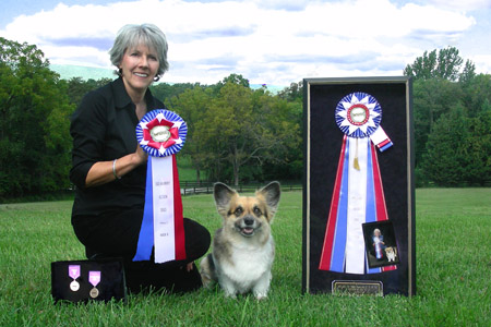 Anny is the first Pembroke Welsh Corgi in the US to earn the ARCHX title.&nbsp; Just click on her photo to go to her website !
