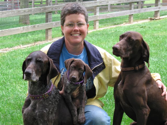 Tucker & Braun have earned their CGC's, & Braun recently earned his AKC RN title January 2007.
