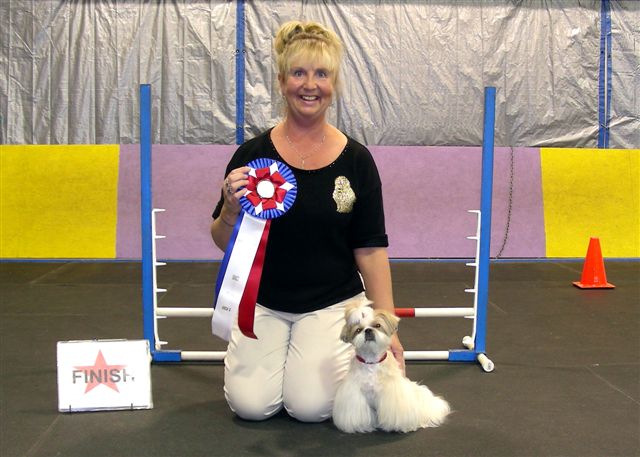 Tara is a dynamo on the rally course and the 1st Shih Tzu in the U.S. to earn the ARCH/ARCHX titles.