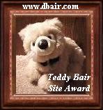 teddy bear award