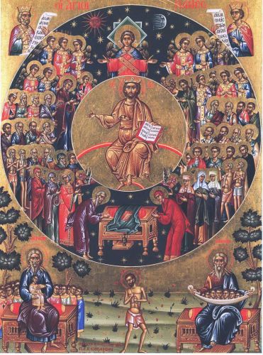 The Sunday of All Saints, the first Sunday after the Feast of Holy Pentecost.