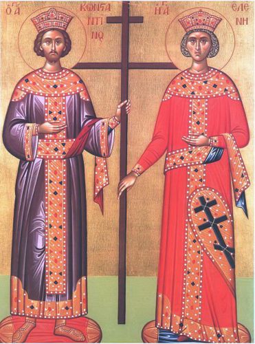Saints Constantine and Helen, the Great Sovereigns and equal-to-the Apostles