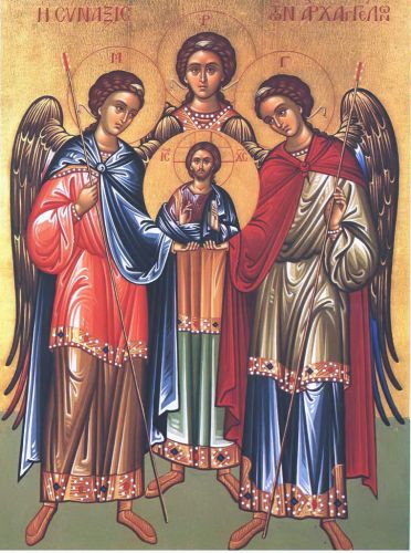 The Synaxis of the Archangels Michael and Gabriel and All the Other Heavenly Bodiless Powers