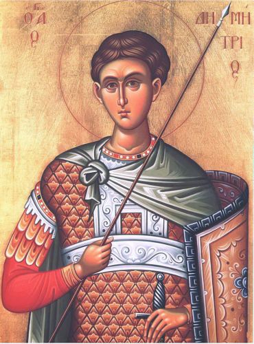 Saint Demetrios the Myrrh-streamer Great Martyr