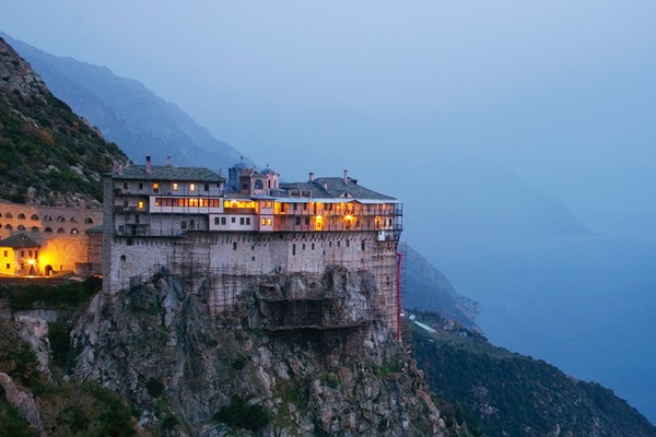 Holy Monastery of Simonopetra, One of the Monasteries in Mount Athos