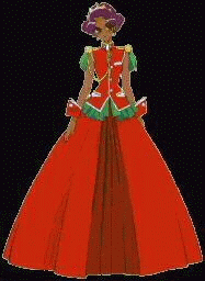 Anthy Himemiya, in Rose Bride mode...