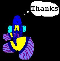 Betta saying thanks