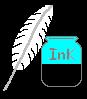 Ink and feather