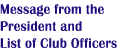 President's Message