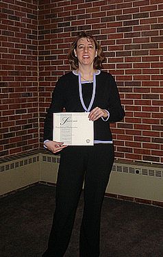 Terri Heath wins 2005 Area Table Topics Contest