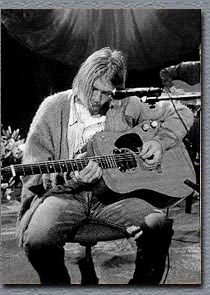 kurt playing guiter