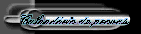 Calend�rio de Provas