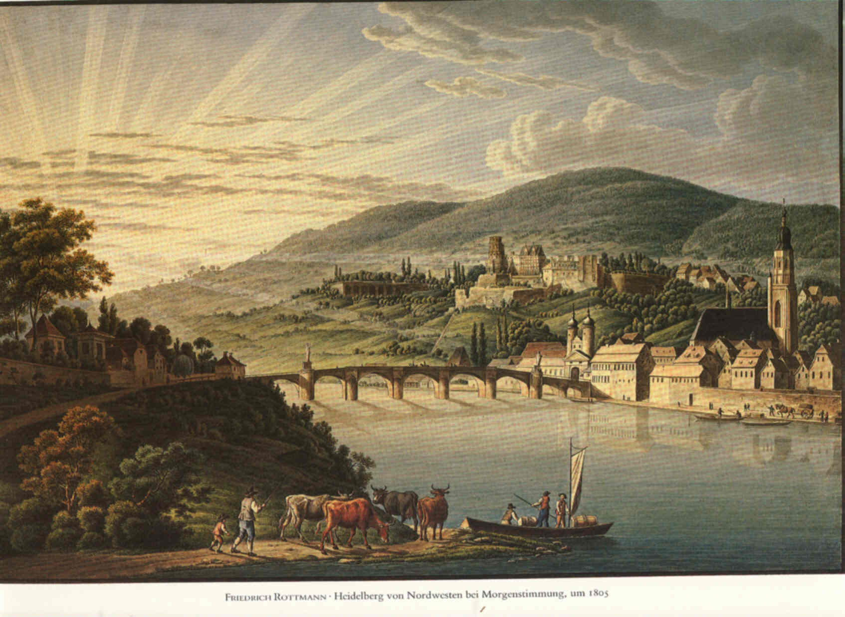 Heidelberg um 1805