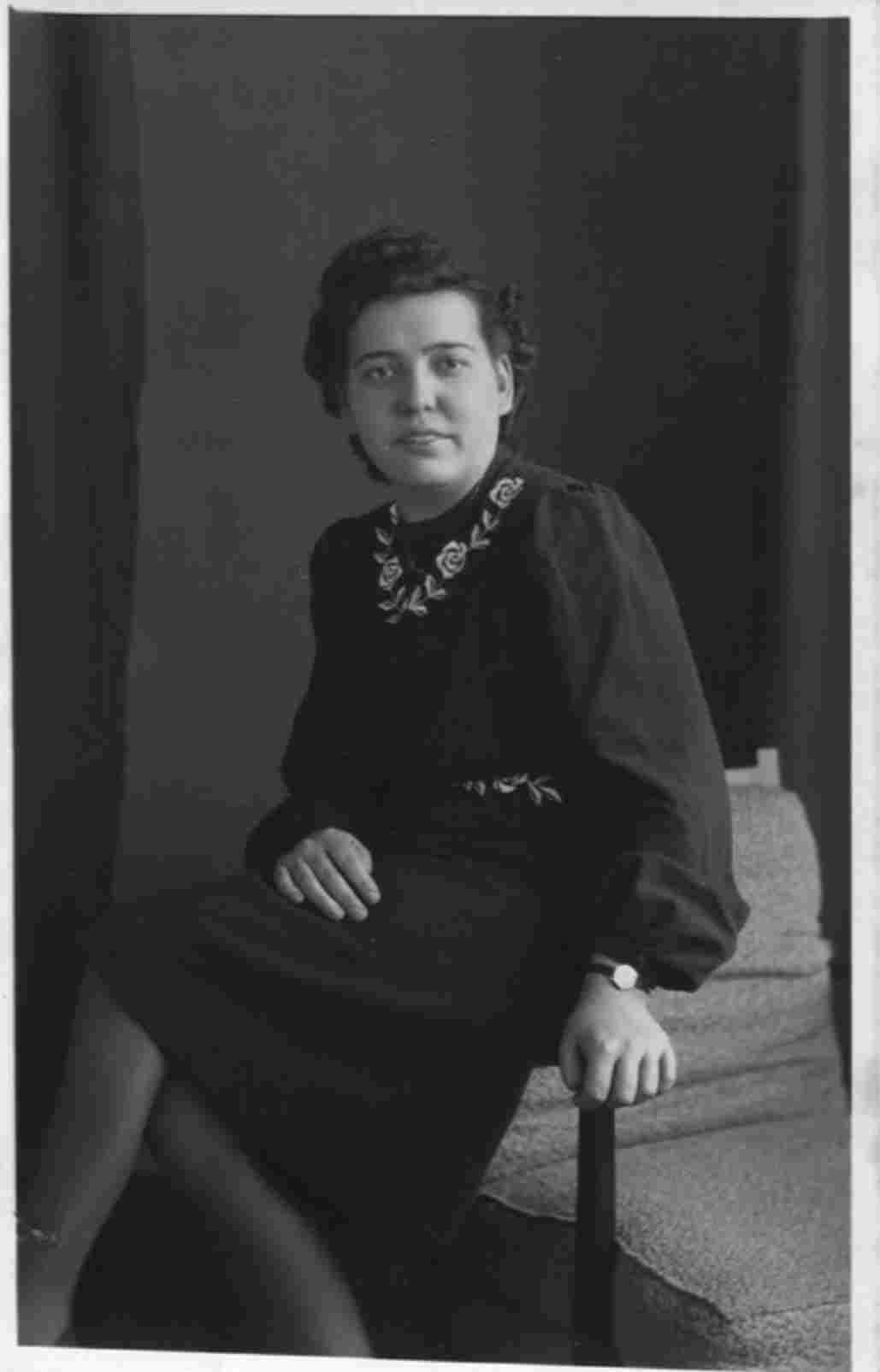 Barbara Hildegard Hillesheim, um 1940