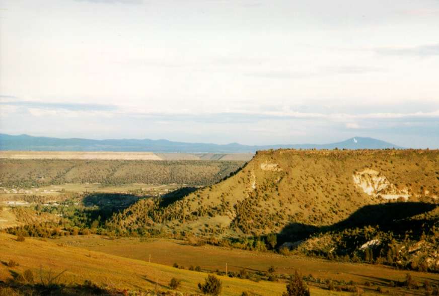 Een beetje zoals het landschap in Californie en Nevada