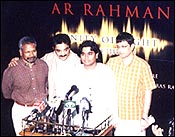 Mani Ratnam, A R Rahman and Kamal Hassan