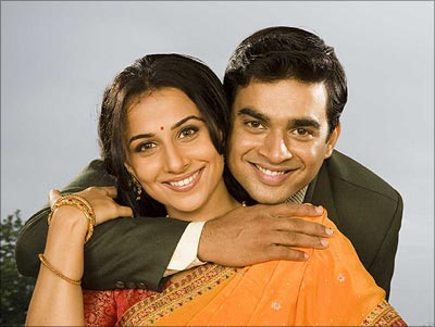 Madhavan and Vidhya Balan in GURU