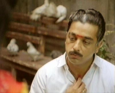 Kamal Hassan as Velu Naicker in NAYAGAN.