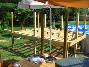Posts are installed