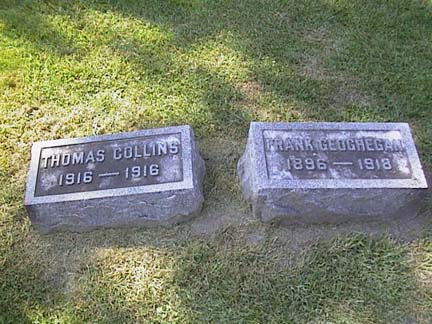Thomas Collins, 1916-1916, & Frank Geoghegan, 1896-1918