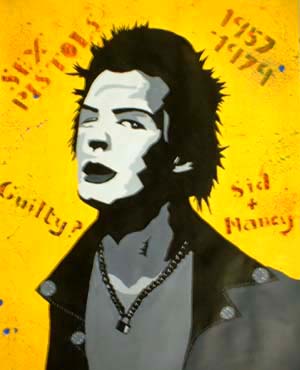 Sid Vicious (Acrylics)