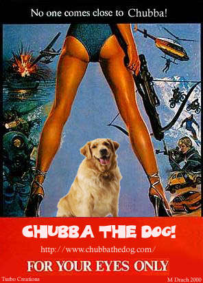 Another shameless Chubba the Dog Promotional poster!!!