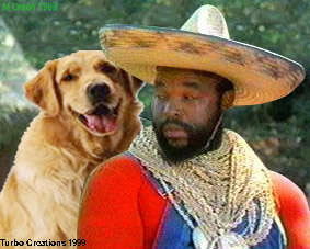 Chubba the Dog and Mr T.