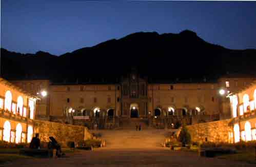 Oropa di notte