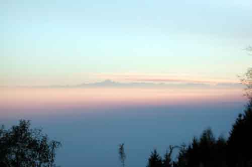 il Monviso dalla Panoramica Zegna