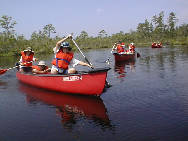CANOEING