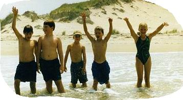 ON THE BEACH!