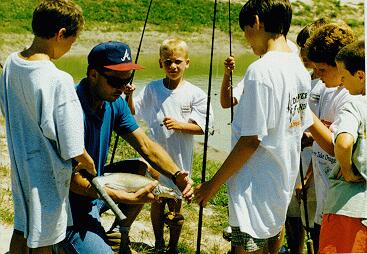 A FISHING LESSON!