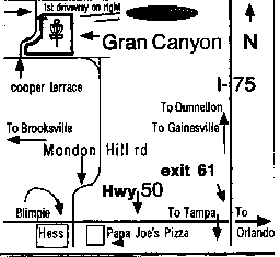 Gran Canyon Map