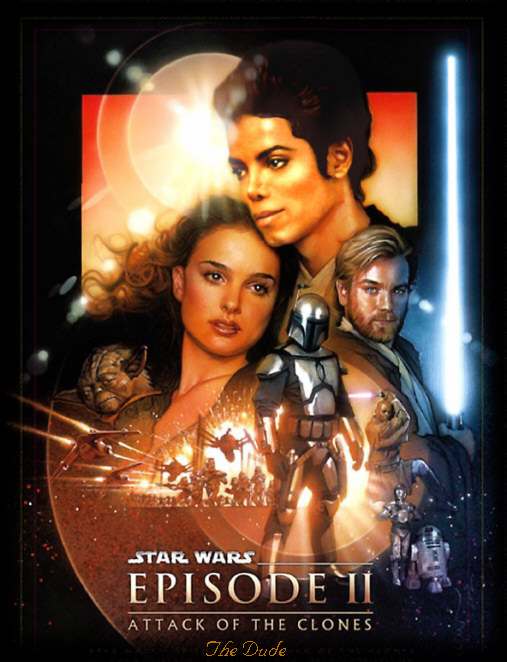 Michael starring in Attack of the clones!
