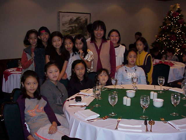 Mrs Tong and the girls