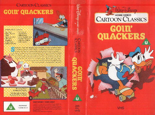 Goin' Quackers PAL VHS