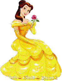 Belle with rose