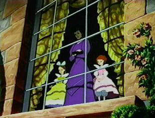 The wicked Stepmother and two selfish Step Sisters