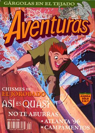 Disney Aventuras Edici�n Julio 1996