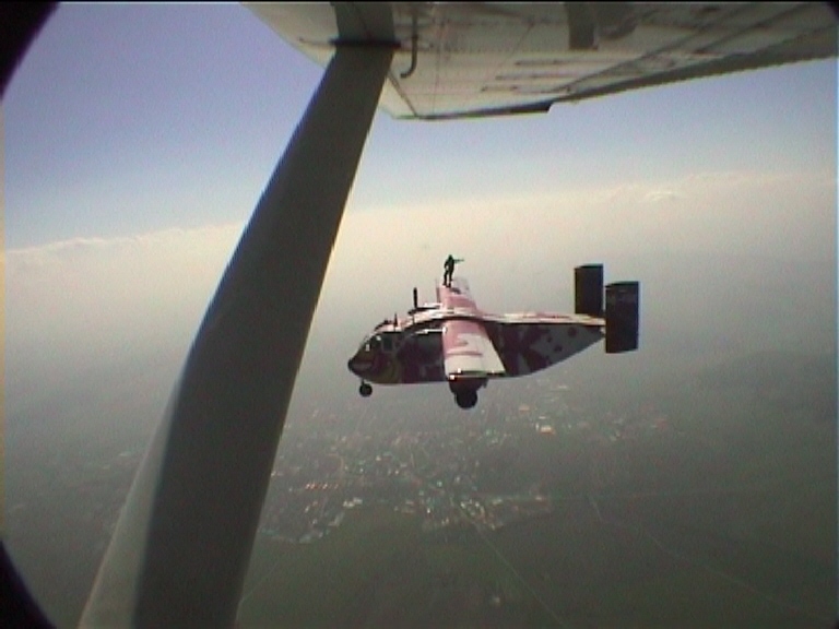 Pink Skyvan